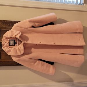 Tailored by Rothschild A-line kid's coat with pleats